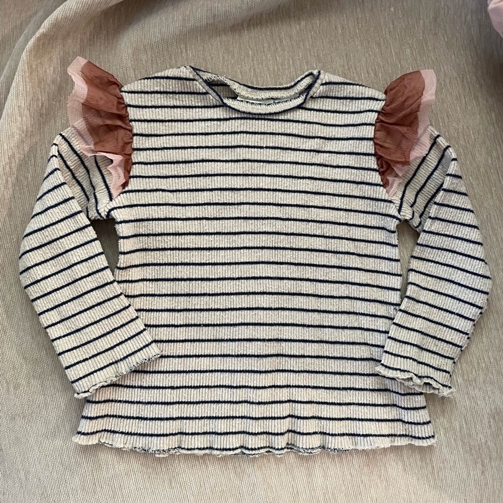 Zara Kids 18/24m Long Sleeve Top